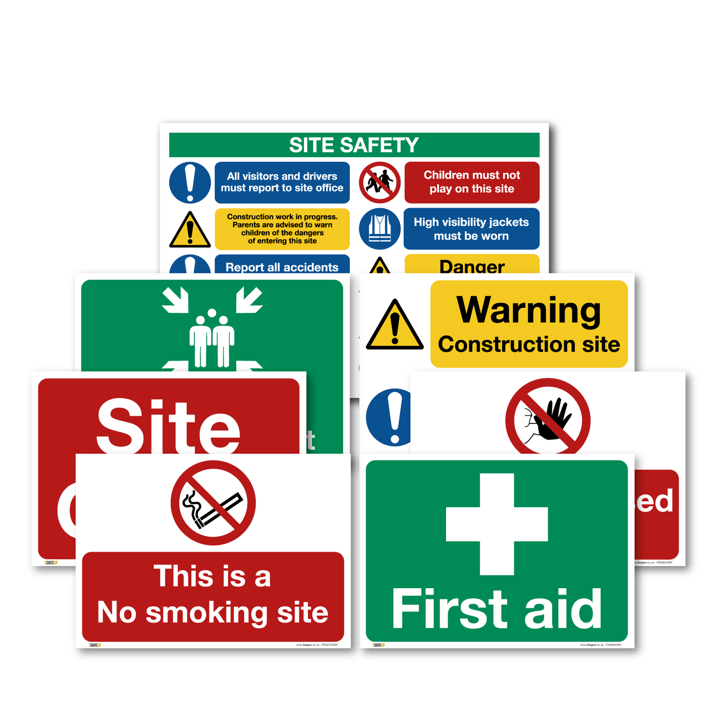 Construction Starter Pack Construction Site Safety Signs Safety Sign