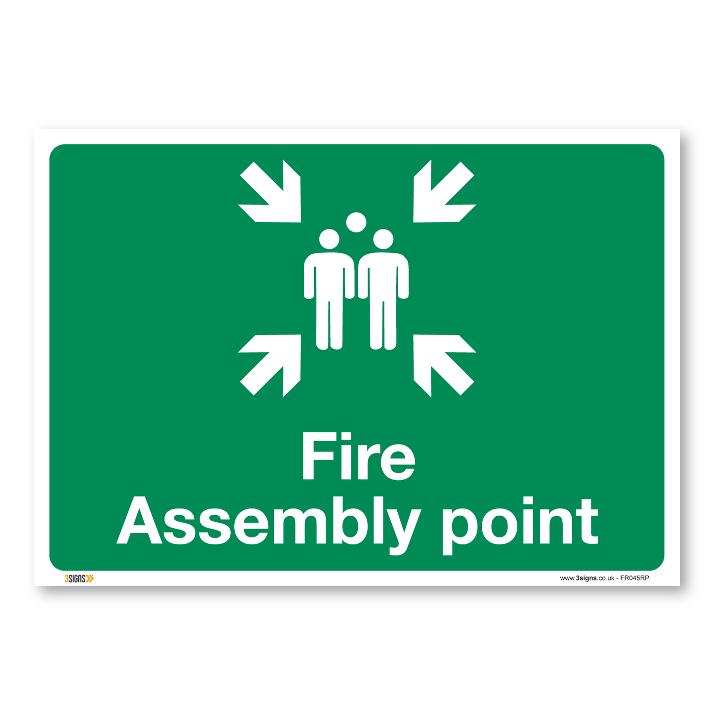 Fire Assembly Point Construction Site Signs Safety Sign