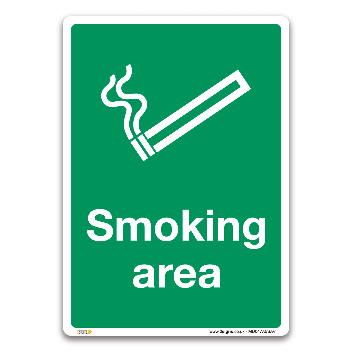 Electronic Cigarettes Allowed Safety Sign