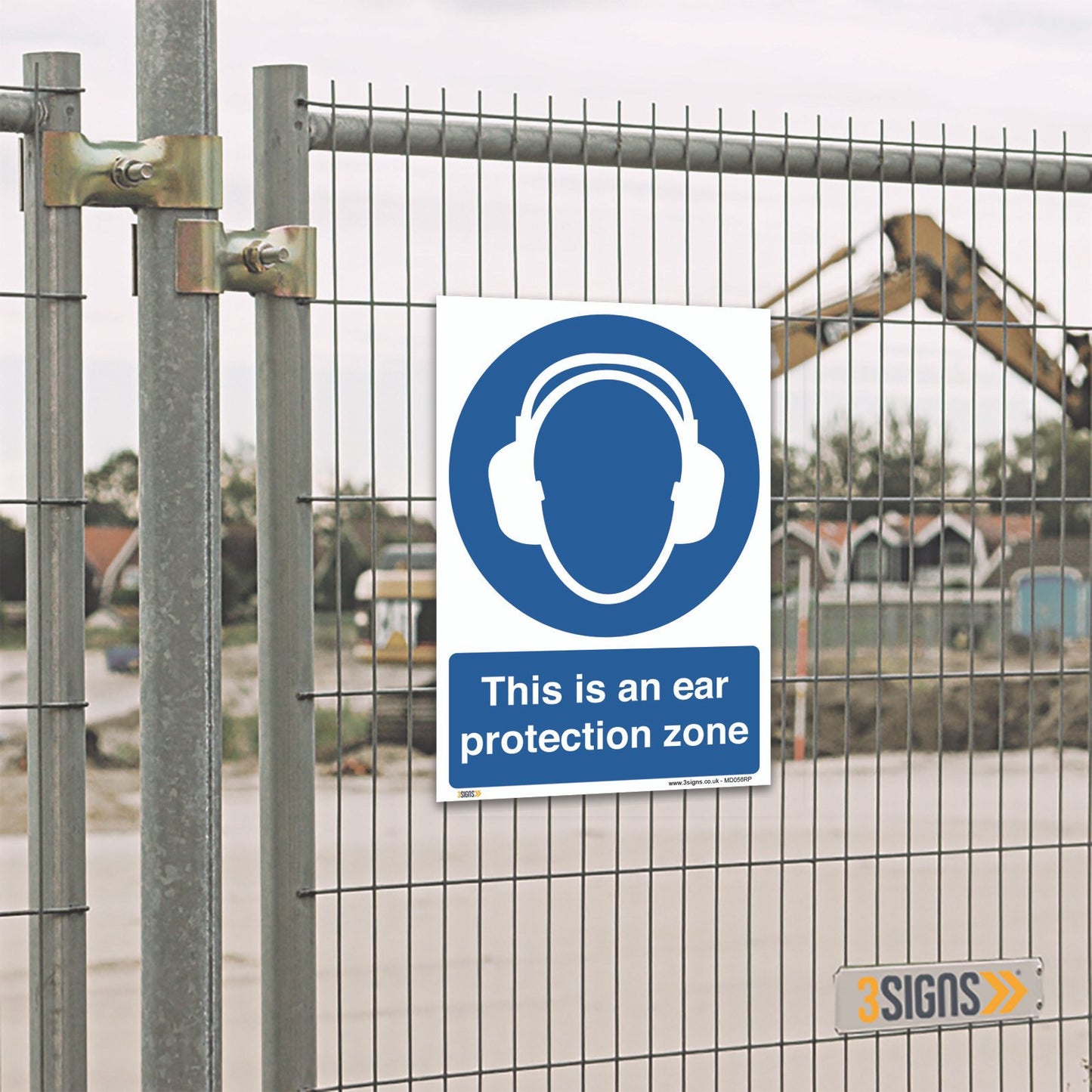 This Is An Ear Protection Zone Safety Sign