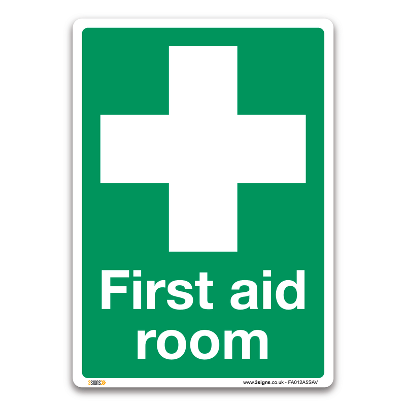 First Aid Room Safety Sign