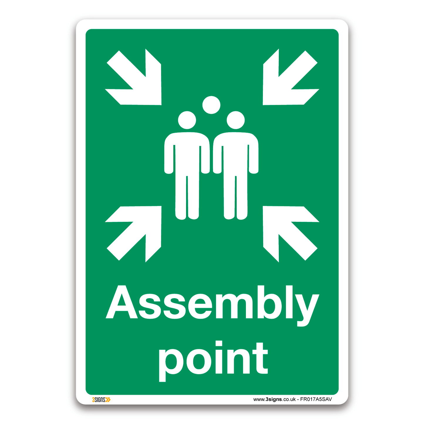 Assembly Point Safety Sign