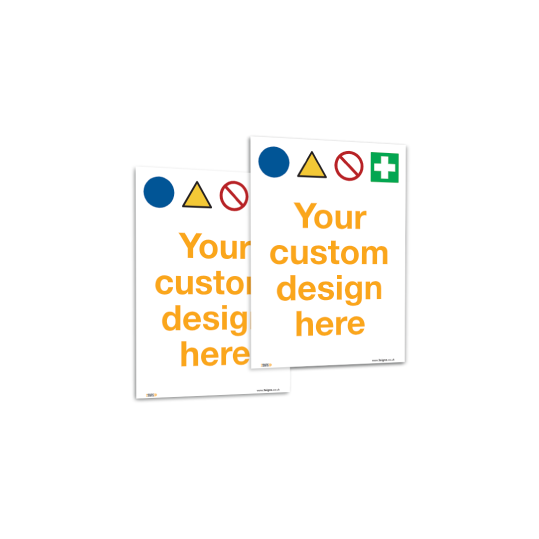 Custom Safety Signs UK | Bespoke Workplace Signage — 3 Signs Website