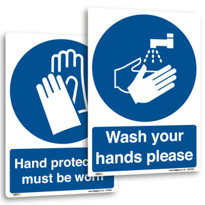 Mandatory signs