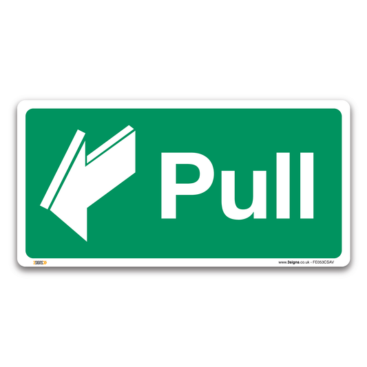 Pull – Education & Public Sector – Sign
