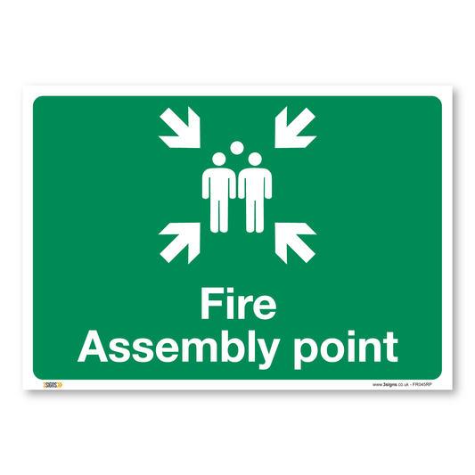 Fire Assembly Point Construction Site Signs Safety Sign
