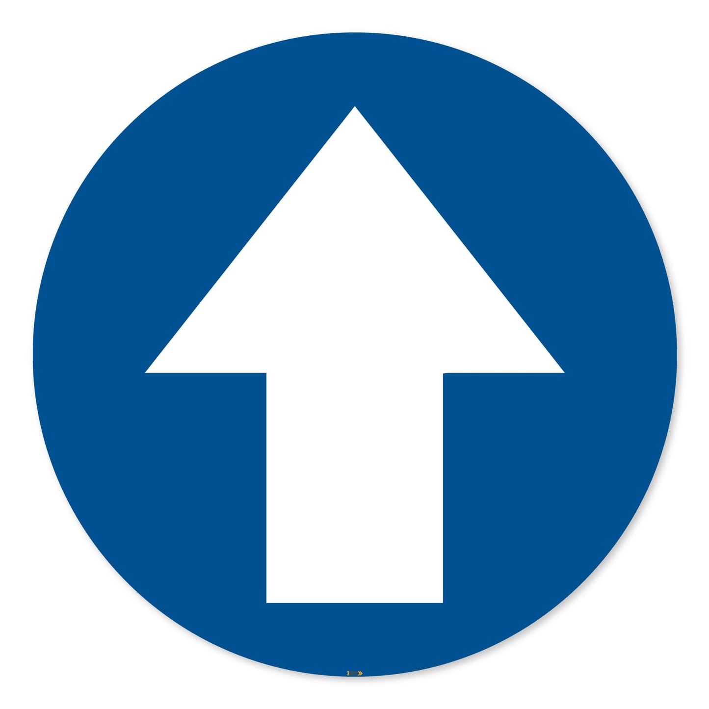 Blue Arrow Safety Sign Floor Safety Markers Anti Slip