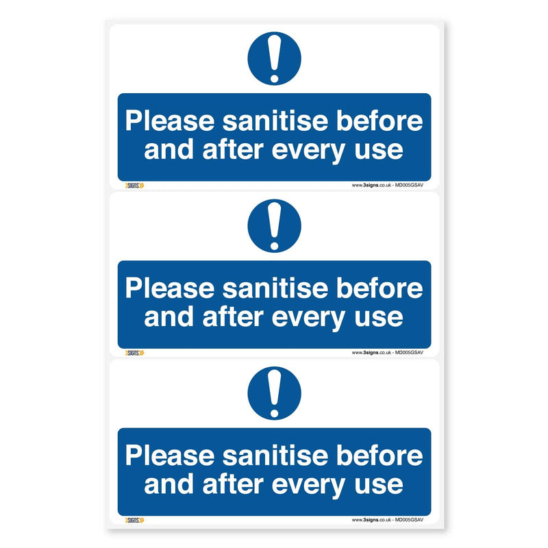 Essential Starter Pack Signs - Health and Safety Hygiene Virus Risk Business Signs
