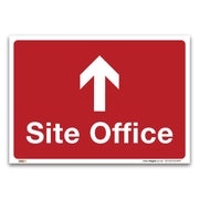 Site Office Safety Sign – 1mm Rigid Plastic