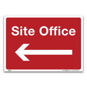 Site Office Safety Sign – 1mm Rigid Plastic
