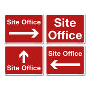 Site Office Safety Sign – 1mm Rigid Plastic