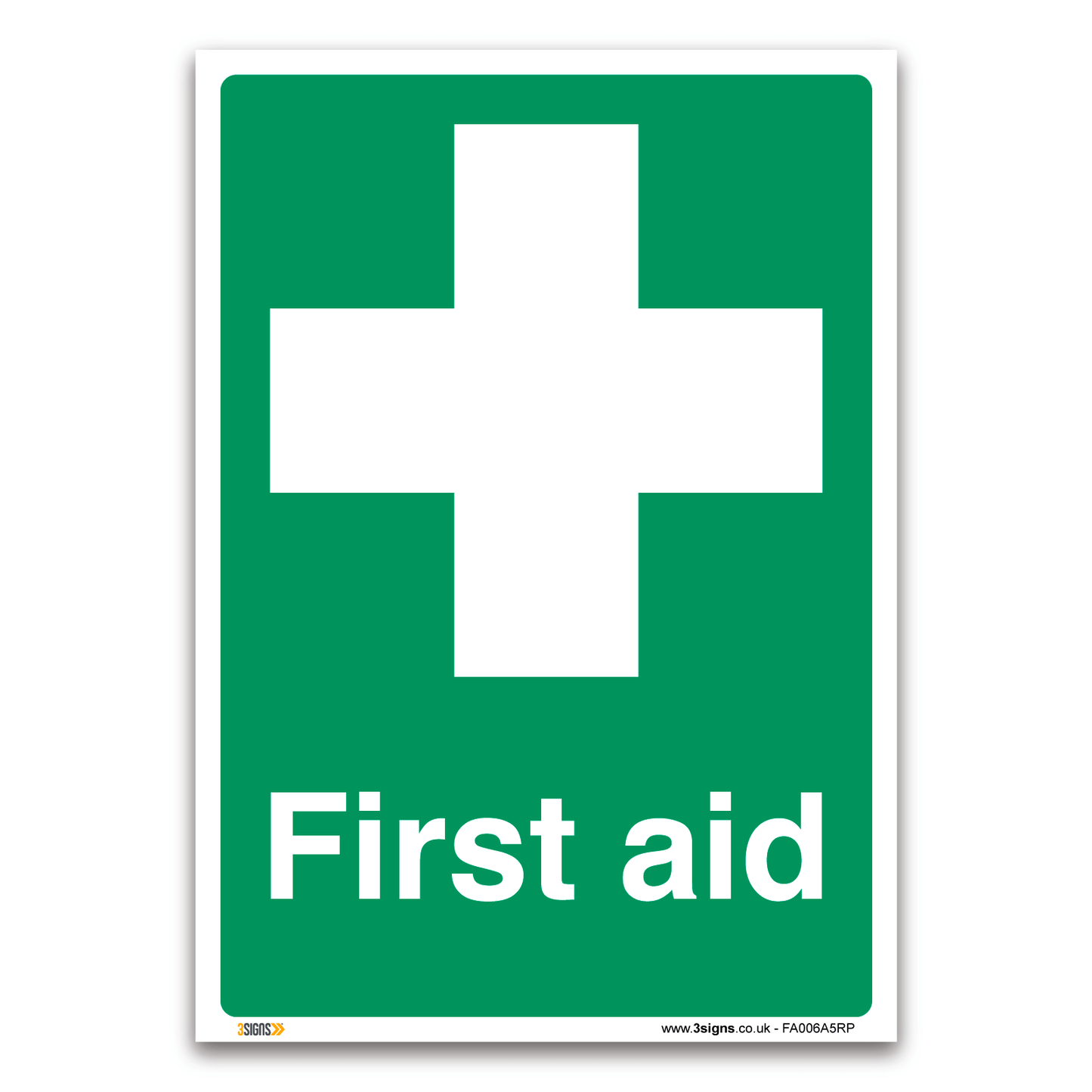 First Aid Safety Sign
