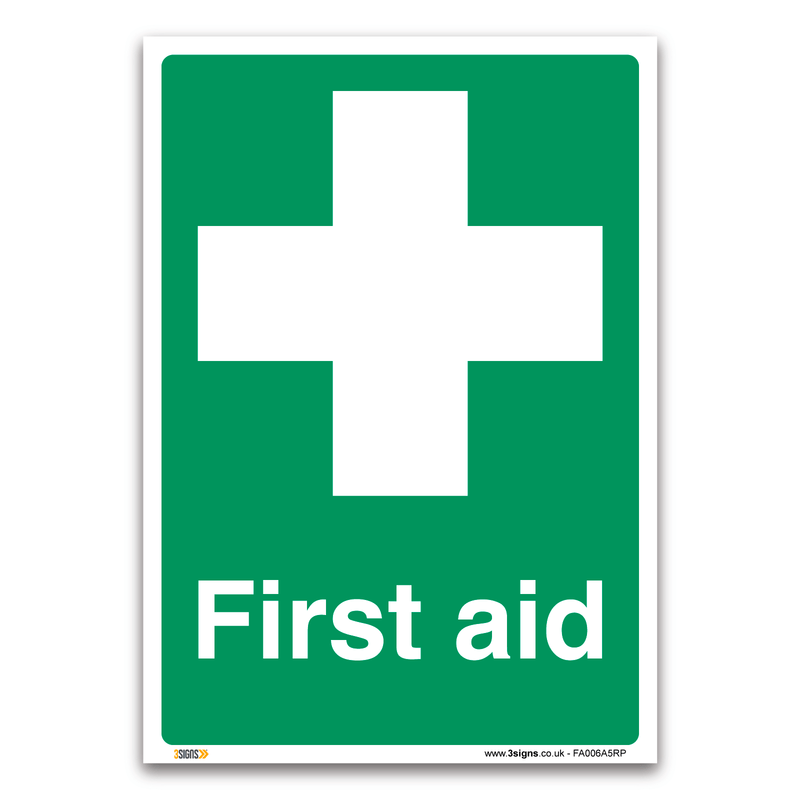 First Aid Safety Sign