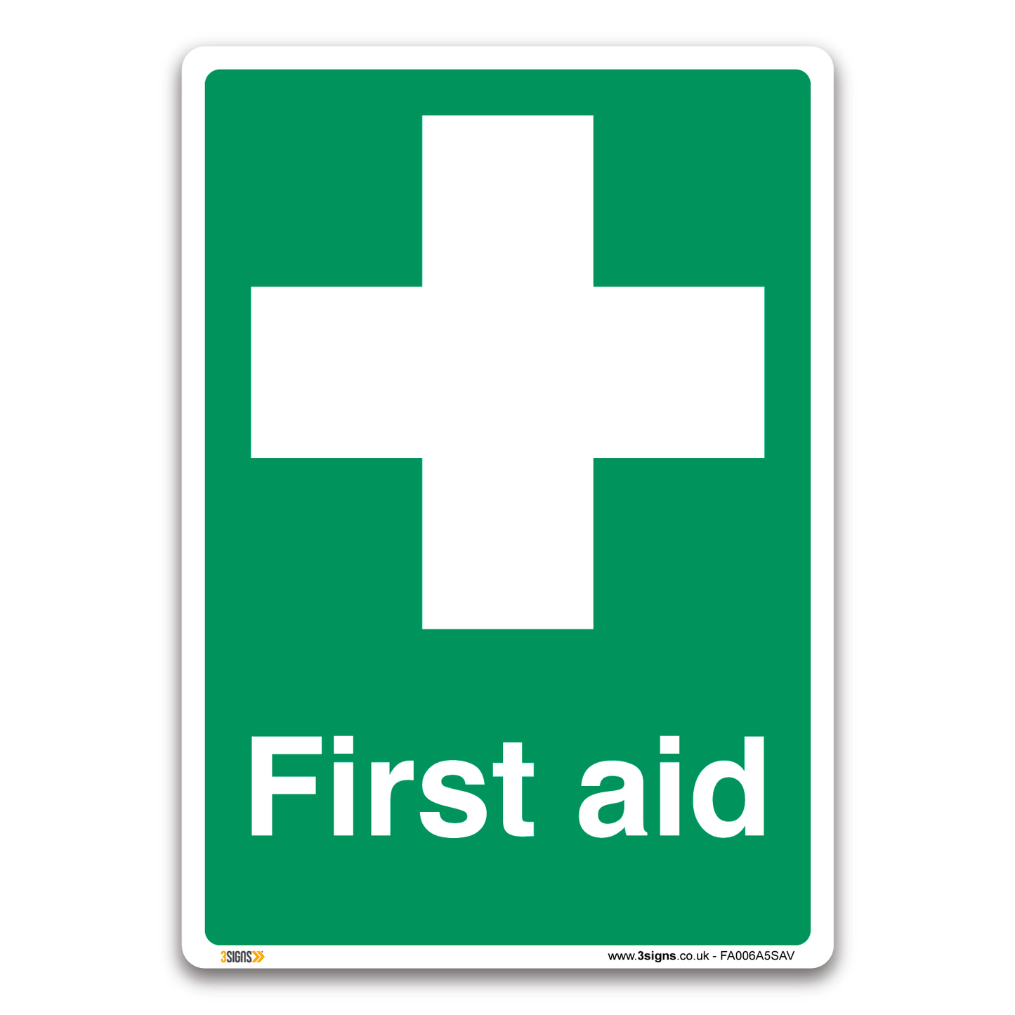 First Aid Safety Sign