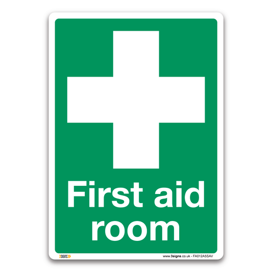First Aid Room Safety Sign