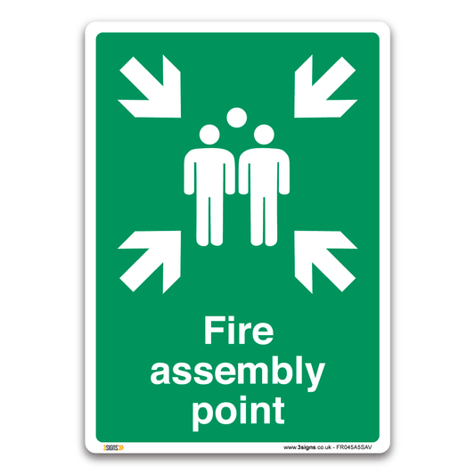 Fire Assembly Point Safety Sign