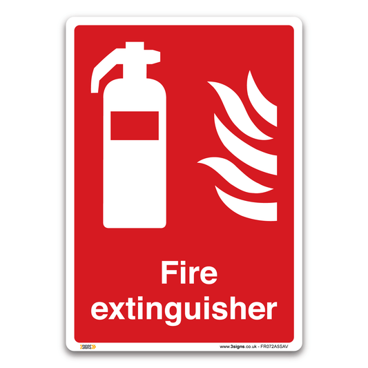 Fire Extinguisher Safety Sign