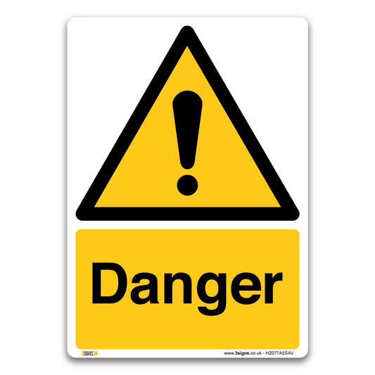 Danger – Education & Public Sector – Sign