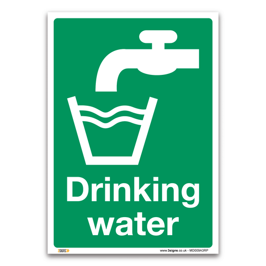 Drinking Water Safety Sign Health And Safety Information Signs