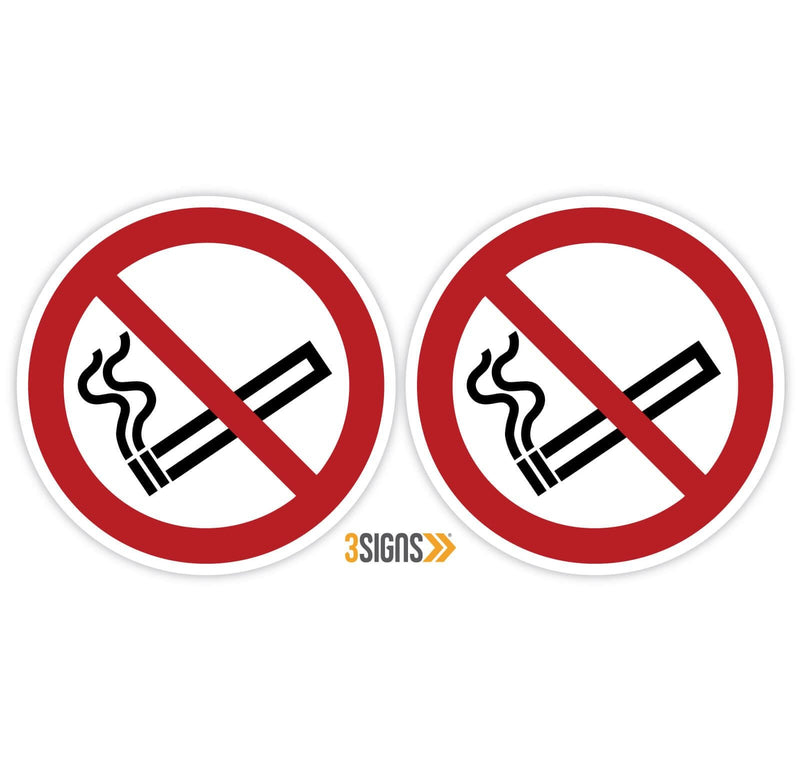 No Smoking symbol sign, Health and Safety Prohibition Signs